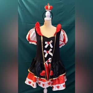 🎃 Halloween Costume Sexy Queen of Hearts 👑❤️ Size Plus 18-20